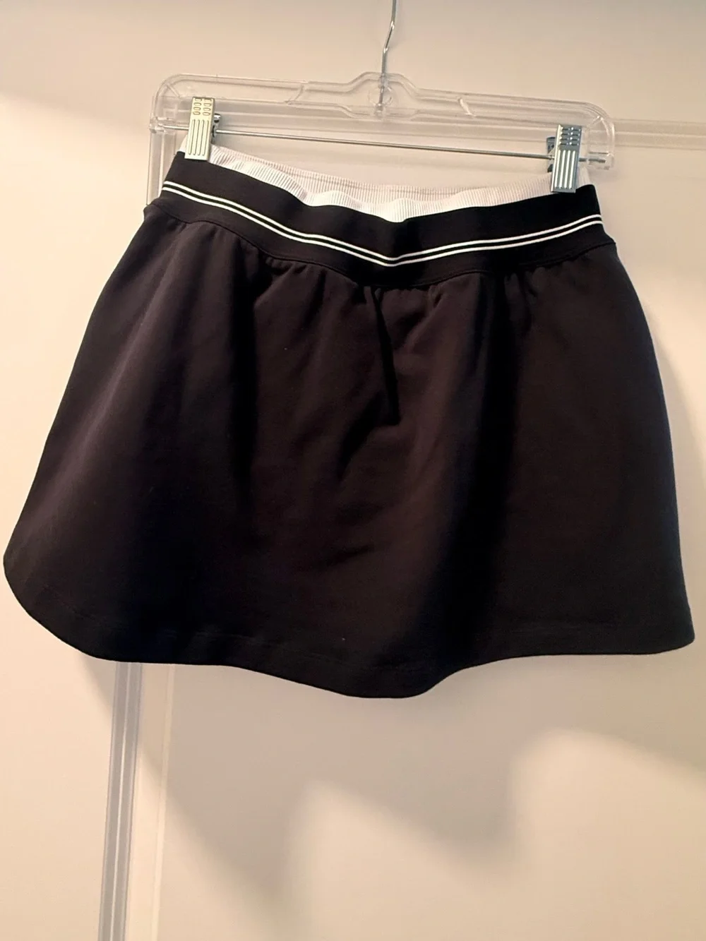ALO Yoga Airbrush Better Together Tennis Skirt - Black/White